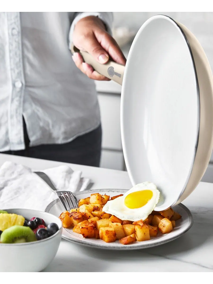 Набор посуды GreenPan Dover, 12 предметов — изображение 5 из 7, тауп