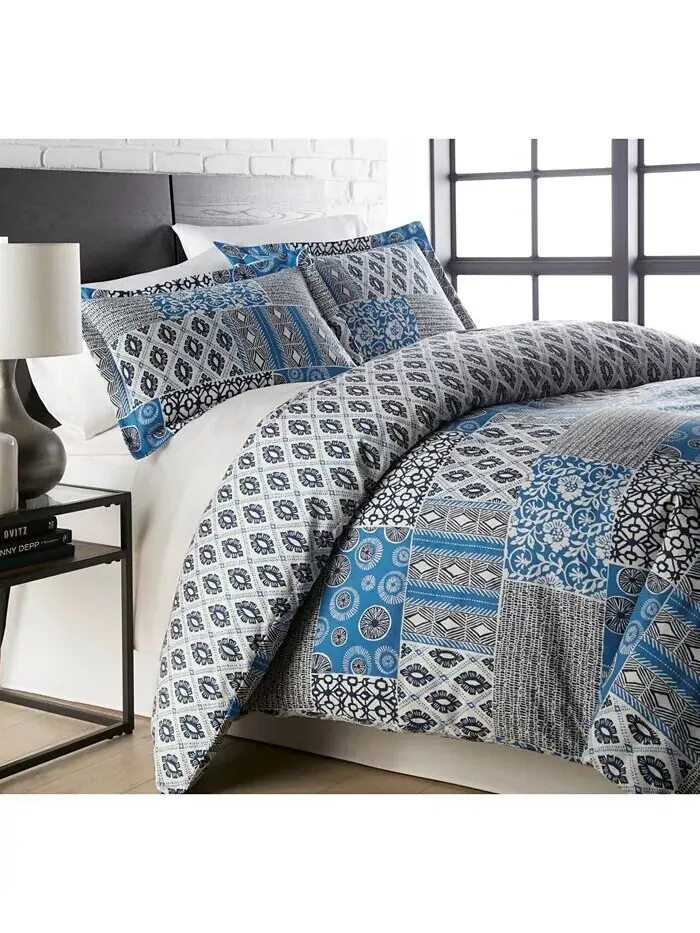 Комплекты ультрамягких пододеяльников Vilano Global Patchwork Southshore Fine Linens