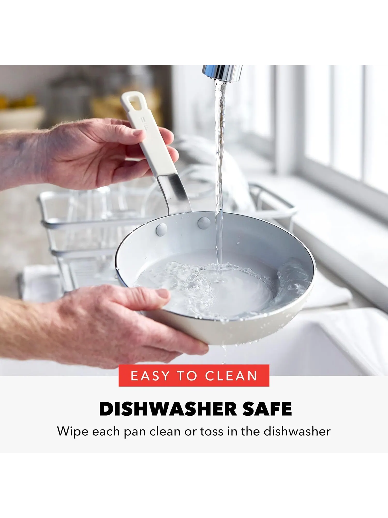 Набор посуды GreenPan x Bobby Flay, 13 предметов — изображение 10 из 11, бежевый