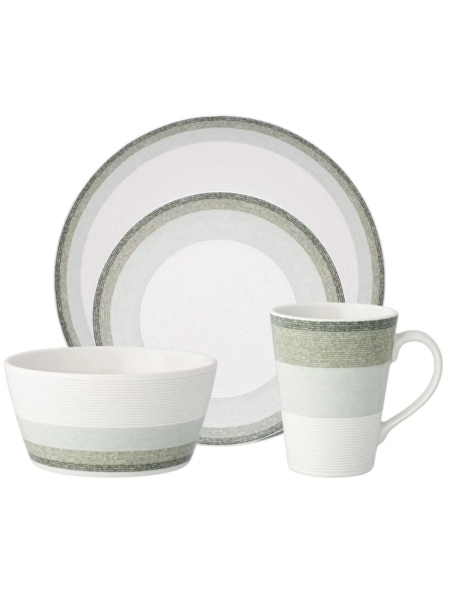Набор посуды Colorscapes Layers из 4 предметов (купи) Noritake — изображение 1 из 10, шалфейный