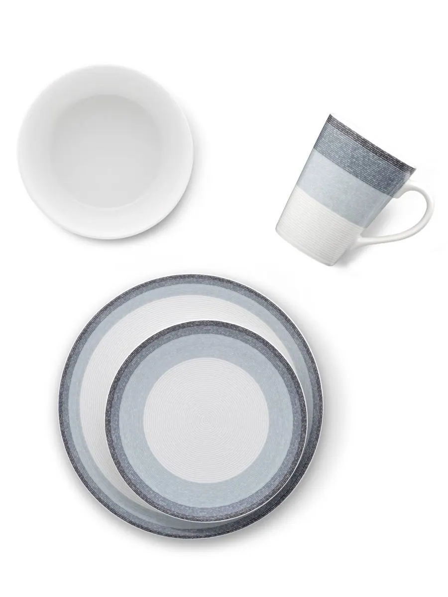 Набор посуды Colorscapes Layers из 4 предметов (купи) Noritake — изображение 1 из 10, пепельный