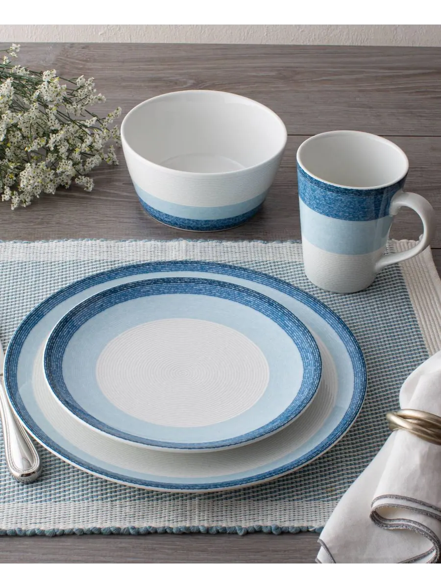Набор посуды Colorscapes Layers из 4 предметов (купи) Noritake — изображение 7 из 10, пепельный