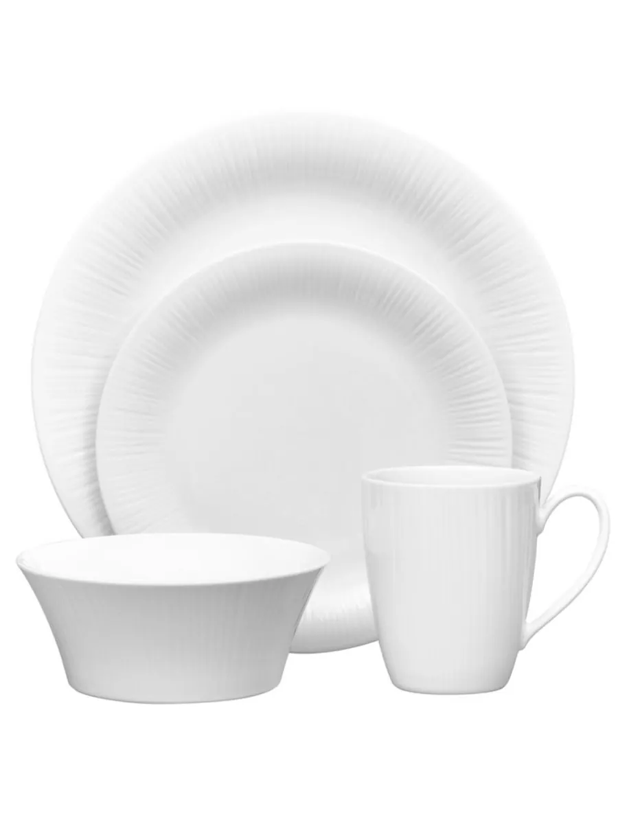 Набор посуды Conifere из 4 предметов, на 1 персону Noritake — изображение 1 из 2, белый