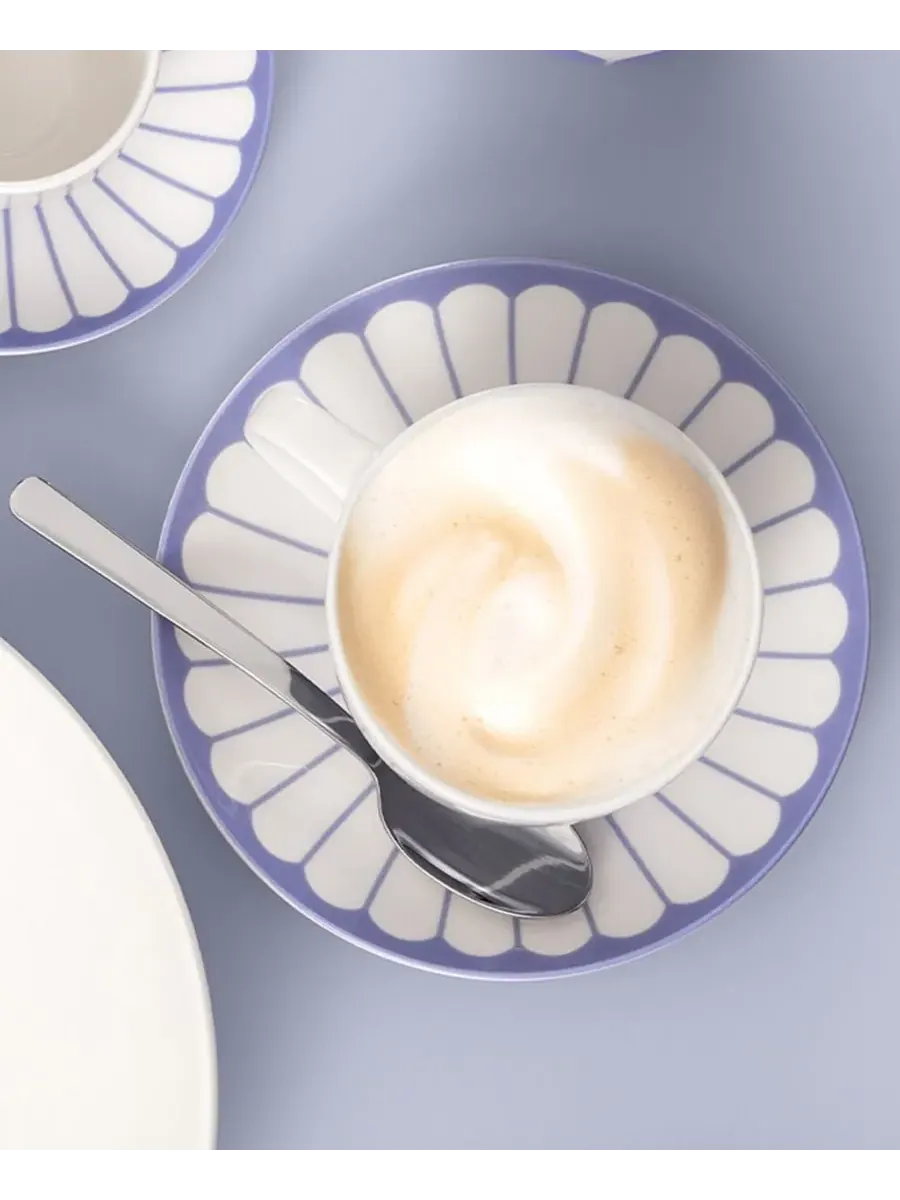 Абстрактное цветение Флер в миске для пасты Villeroy & Boch — изображение 3 из 3, синий