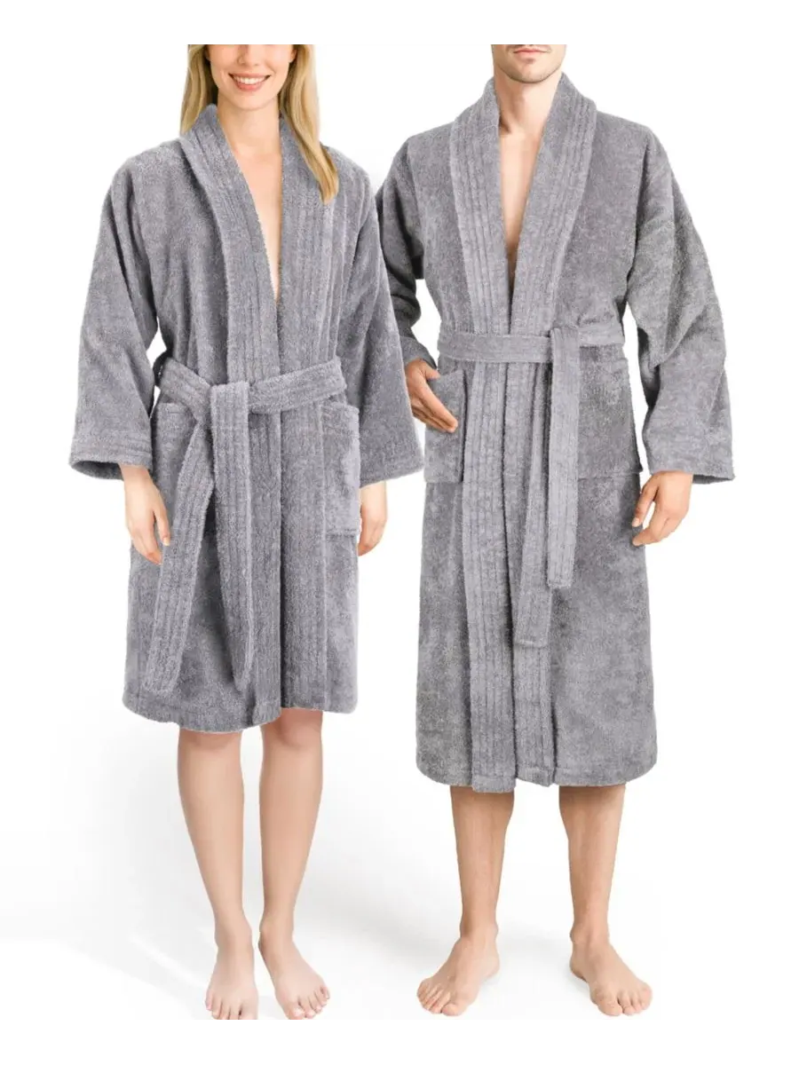 Халат махровый с шалевым воротником American Soft Linen