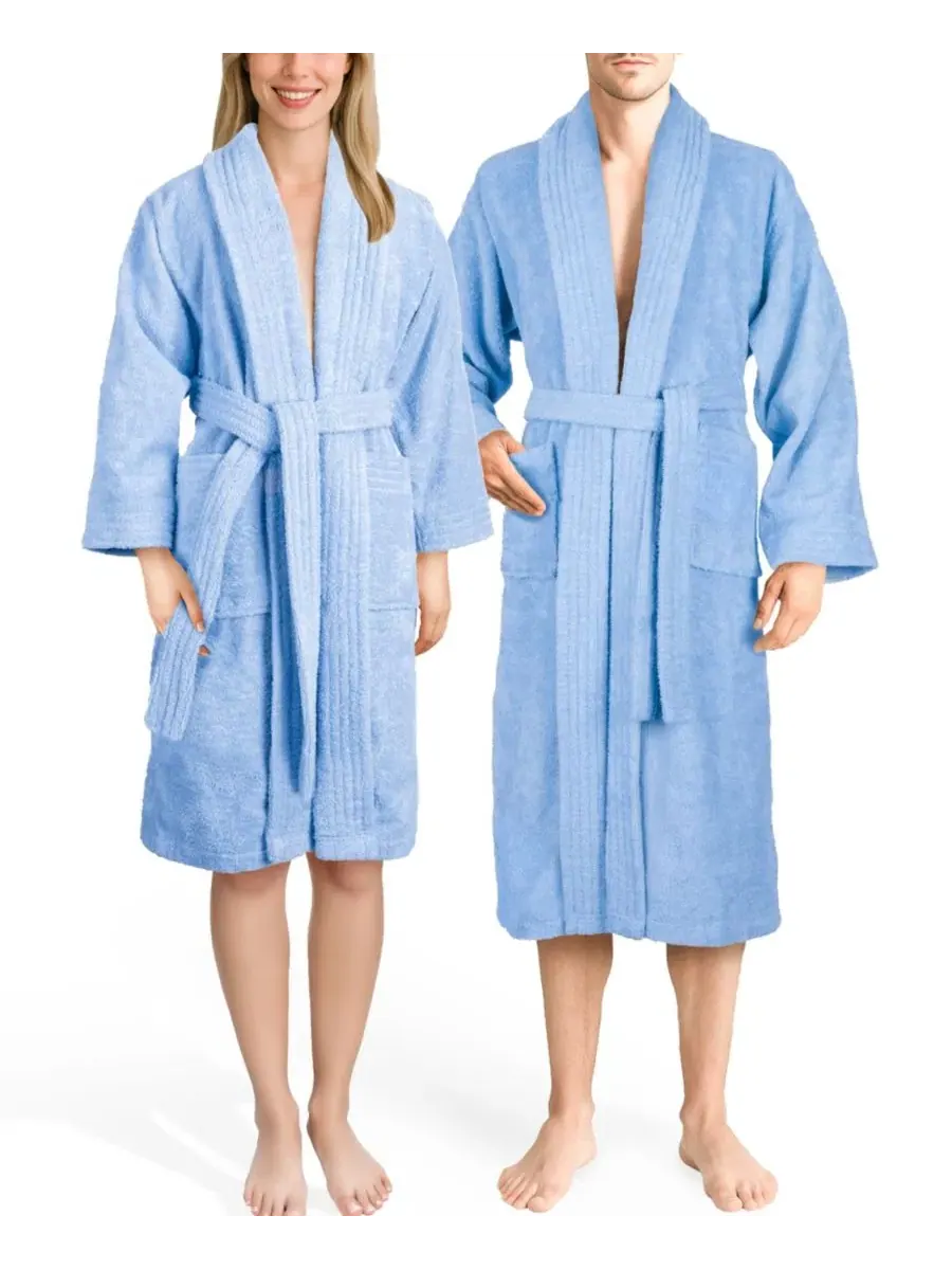 Халат махровый с шалевым воротником American Soft Linen