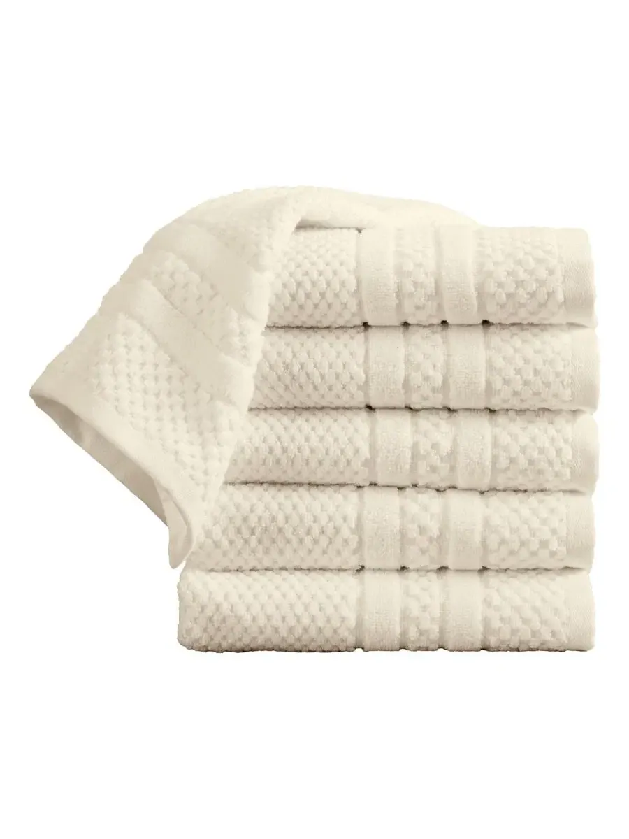 Набор полотенец для рук Cotton Textured 6pk, 6 шт. Linery & Co