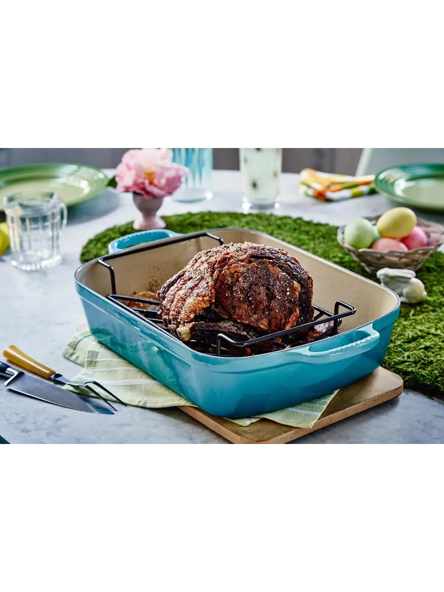 Форма для запекания Le Creuset, 33 см, 4,9 л — изображение 7 из 7, белый