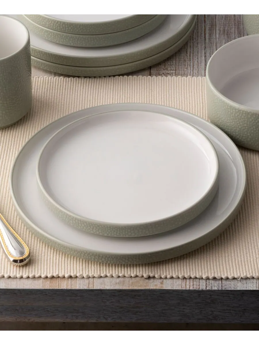 Набор посуды Colortex Stone из 4 предметов Noritake — изображение 3 из 10, шалфейный