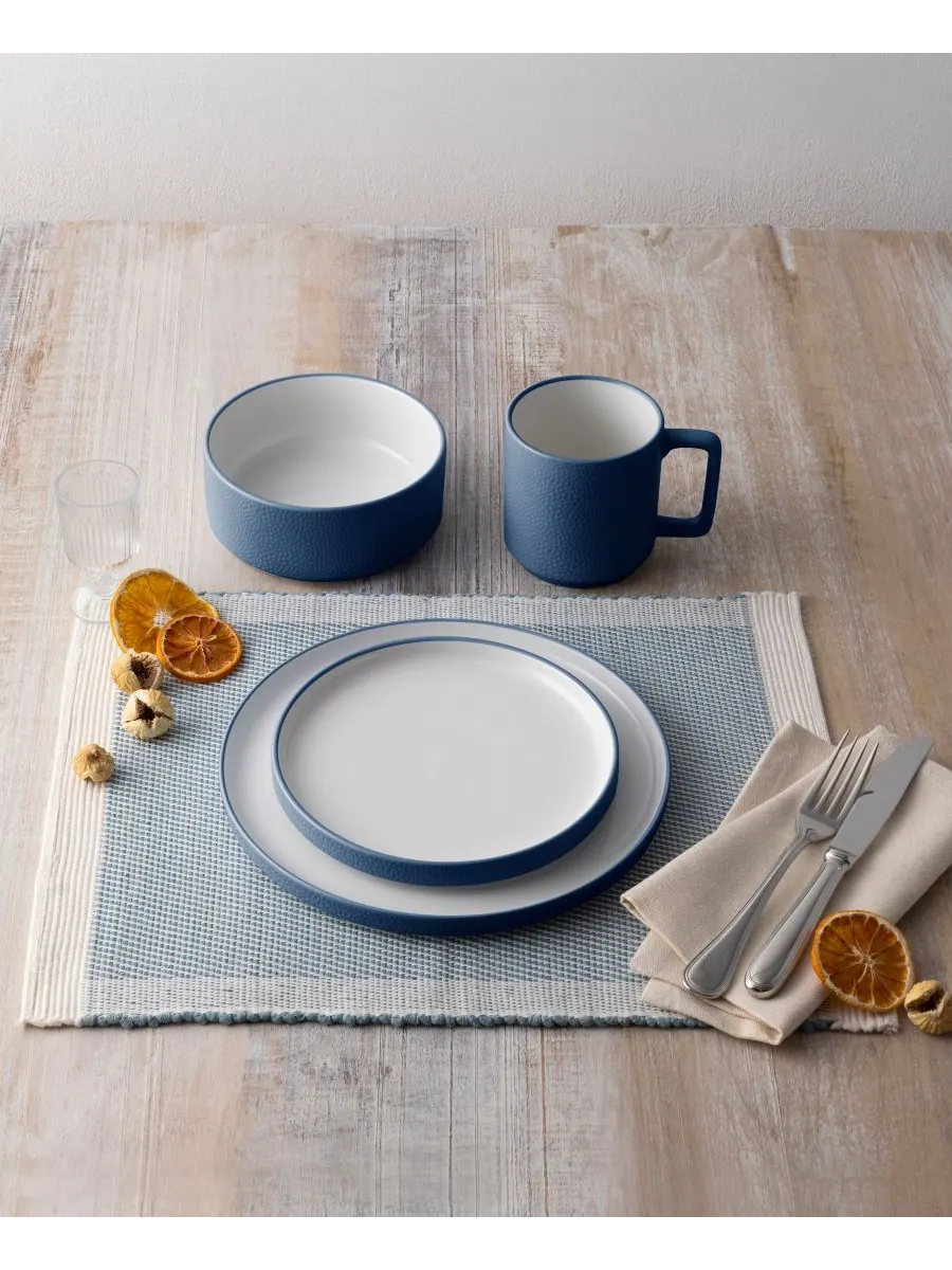 Набор посуды Colortex Stone из 4 предметов Noritake — изображение 6 из 10, шалфейный