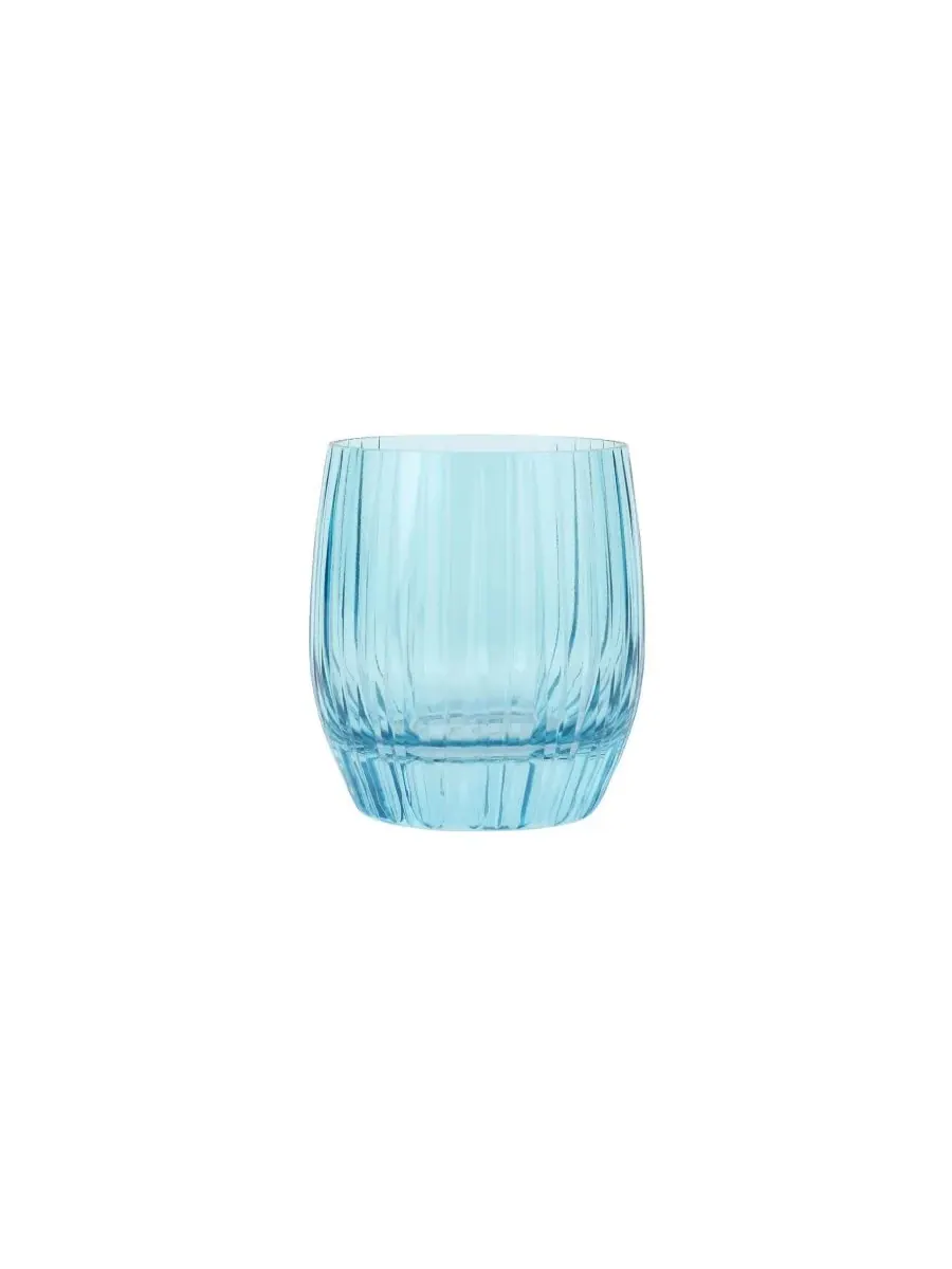 Наталия, бокал для виски Double Old Fashioned объемом 0,3 л Vietri — изображение 1 из 3, бирюзовый
