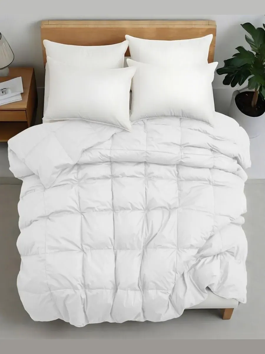 Уютное пуховое одеяло Comfort, размер Full/Queen Unikome — изображение 1 из 6, белый
