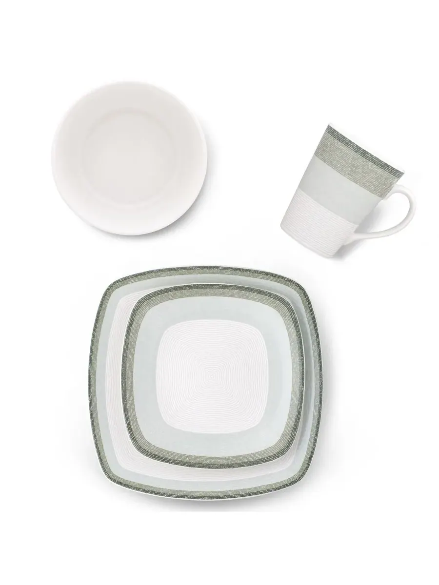 Набор посуды из 4 предметов Noritake Colorscapes Layers, небесный — изображение 10 из 10
