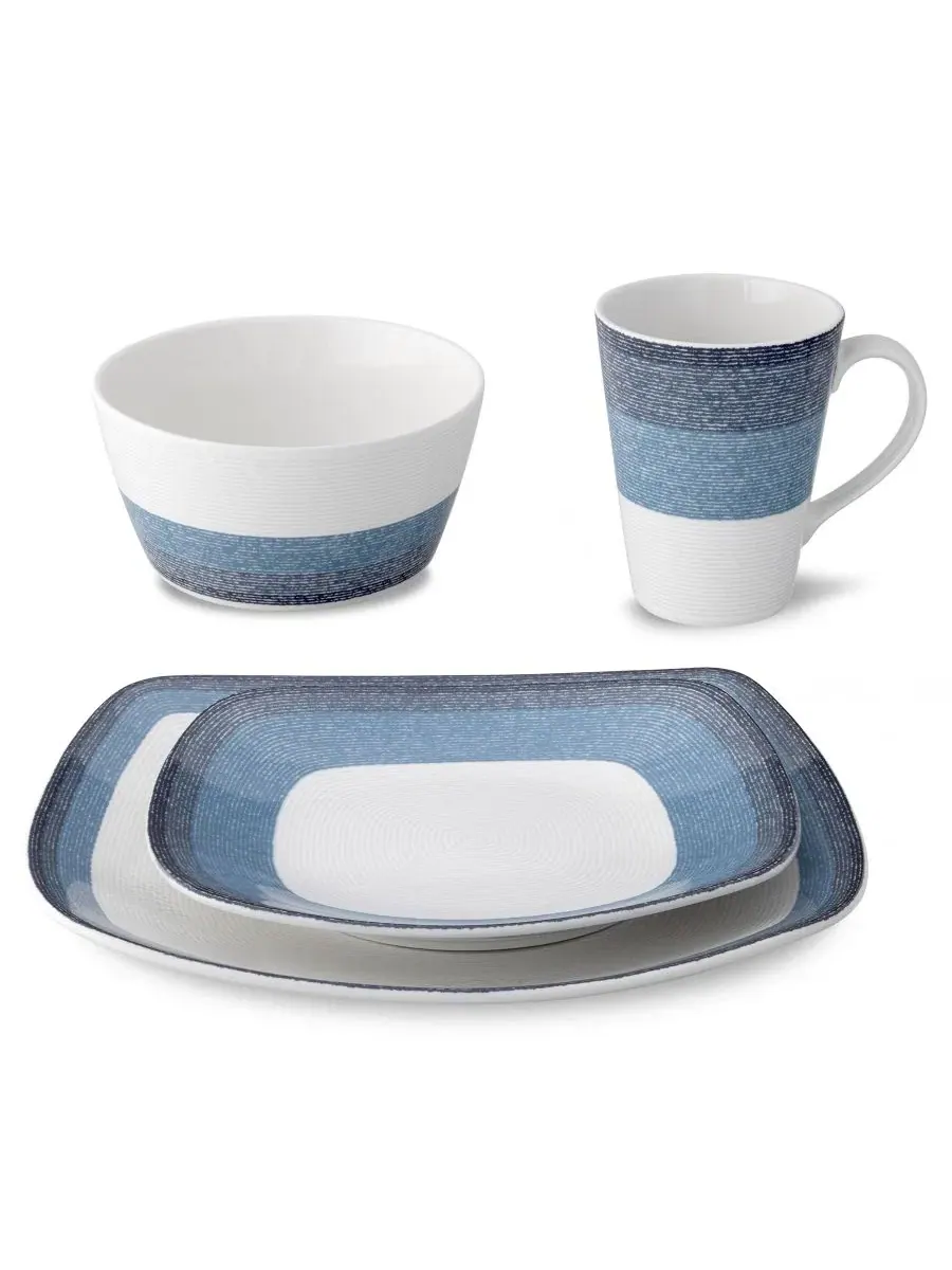 Коллекция посуды Colorscapes Layers Noritake — изображение 3 из 9, темно-синий