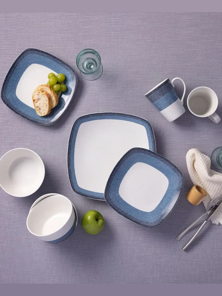 Коллекция посуды Colorscapes Layers Noritake — изображение 9 из 9, темно-синий