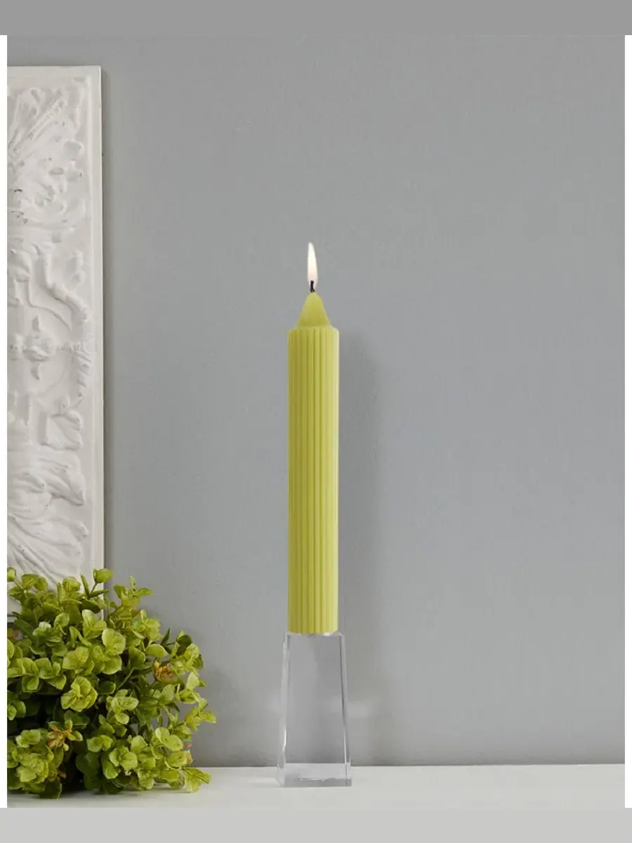 Набор из 4 конусных свечей Grecian Collenette 23 см Root Candles — изображение 3 из 3