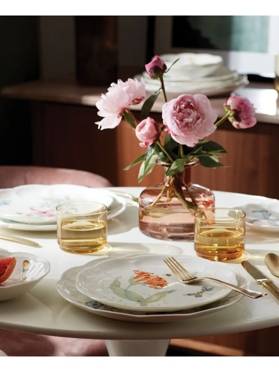 Набор посуды Butterfly Meadow, 28 предметов, на 4 персоны Lenox — изображение 6 из 10, мульти белый