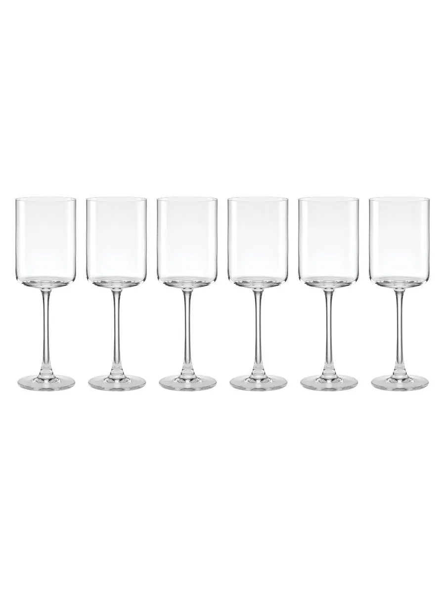 Набор из 6 прямых бокалов для белого вина Tuscany Classics Lenox — изображение 1 из 5, прозрачный