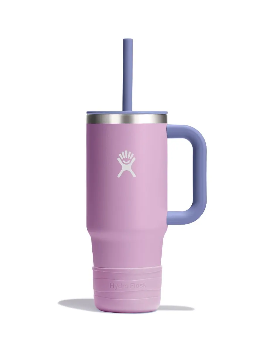 Детская дорожная кружка объемом 24 унции Hydro Flask, цвет anemone — без цвета