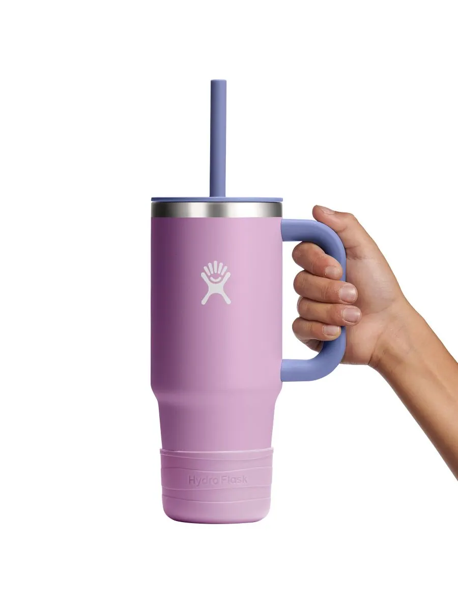 Детская дорожная кружка объемом 24 унции Hydro Flask, цвет anemone — изображение 2 из 3