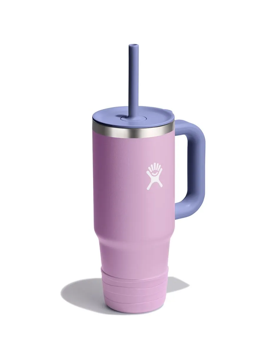 Детская дорожная кружка объемом 24 унции Hydro Flask, цвет anemone — изображение 3 из 3