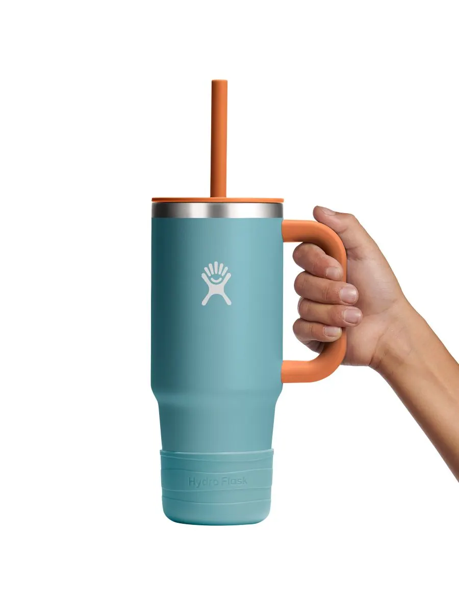Детская дорожная кружка объемом 24 унции Hydro Flask, цвет seaspray — изображение 2 из 3
