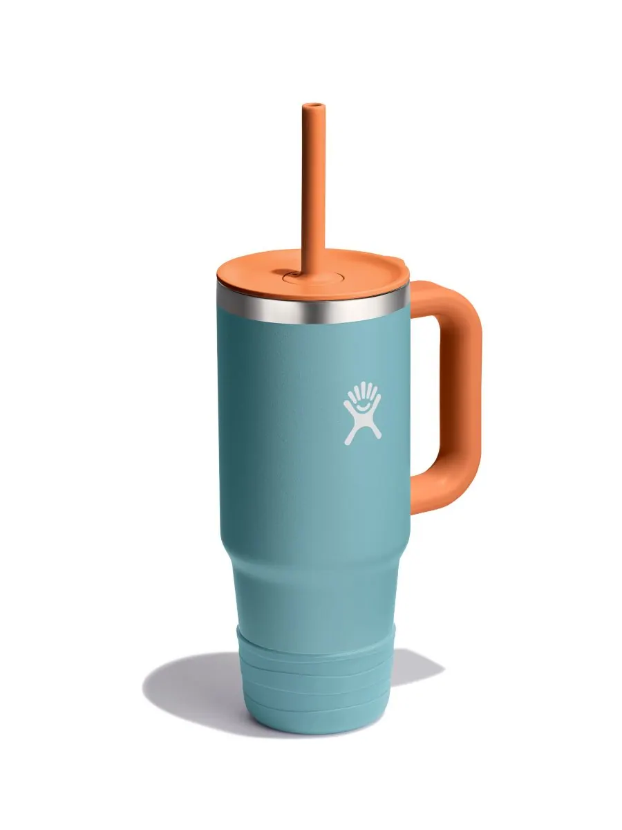 Детская дорожная кружка объемом 24 унции Hydro Flask, цвет seaspray — изображение 3 из 3