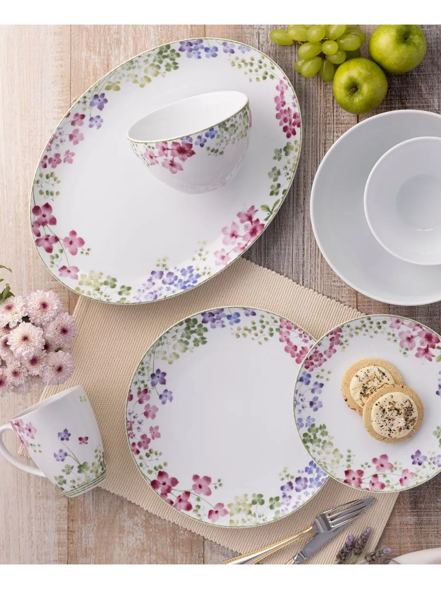 Набор из 4 кружек Bloomington Road (4,75 дюйма), сервиз на 4 персоны Noritake — изображение 10 из 10, мульти