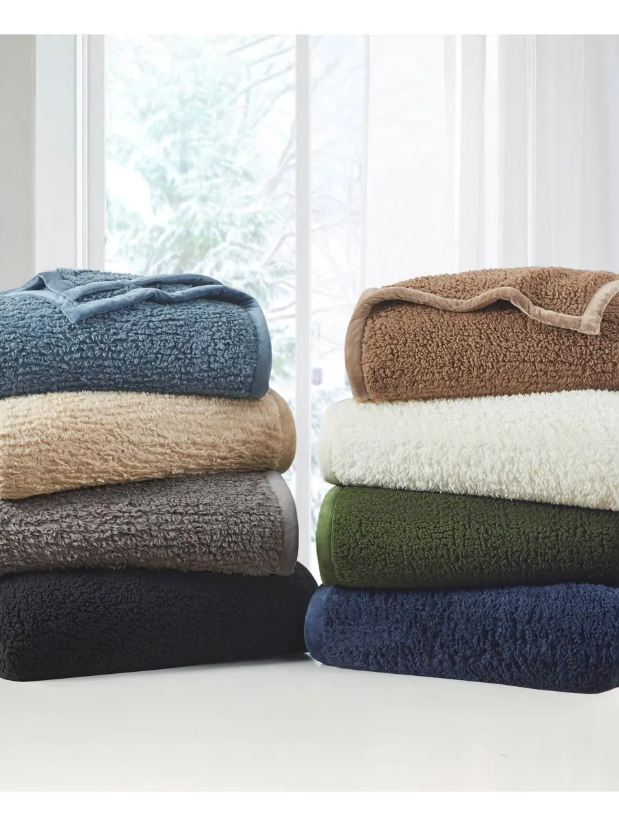 Берберское одеяло burlington, размер twin Woolrich — изображение 2 из 5, белый