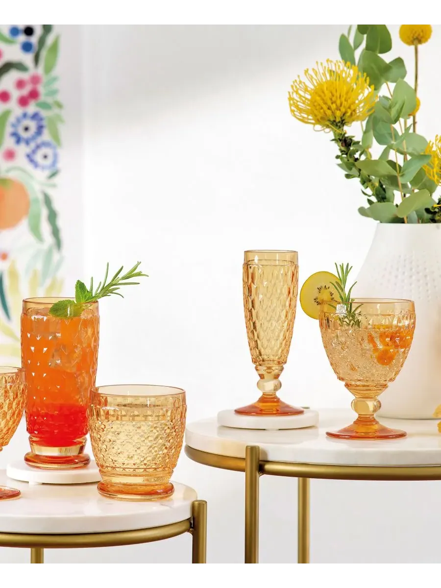 Бостонская коллекция стеклянной посуды Villeroy & Boch — изображение 4 из 4, оранжевый