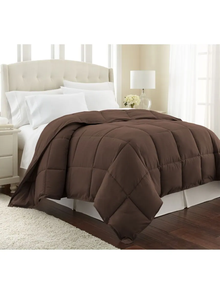 Одеяло премиум-класса с наполнителем, имитирующим пух, размер Full/Queen Southshore Fine Linens