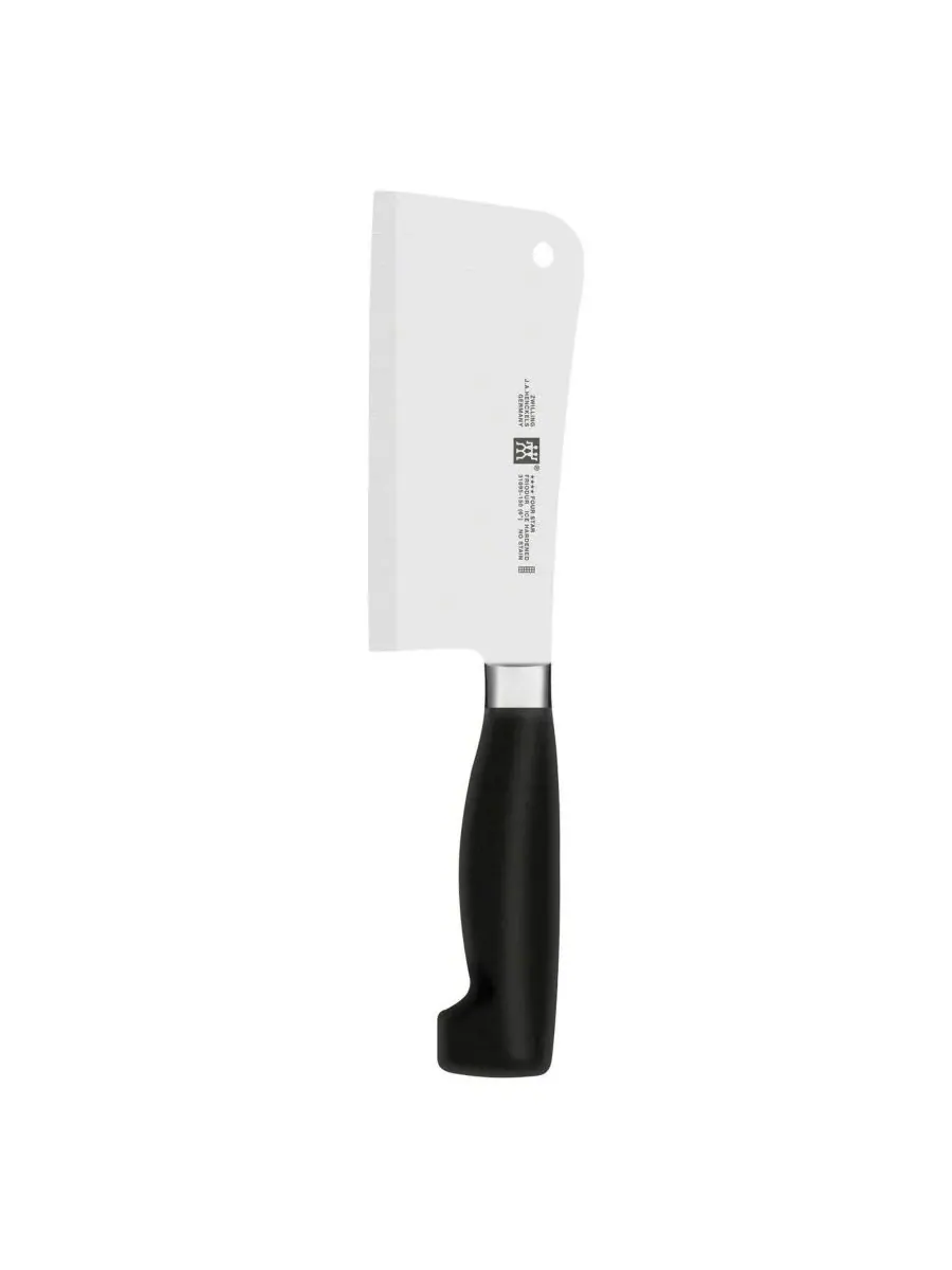 Четырехзвездочный мясной тесак 15 см Zwilling — черный