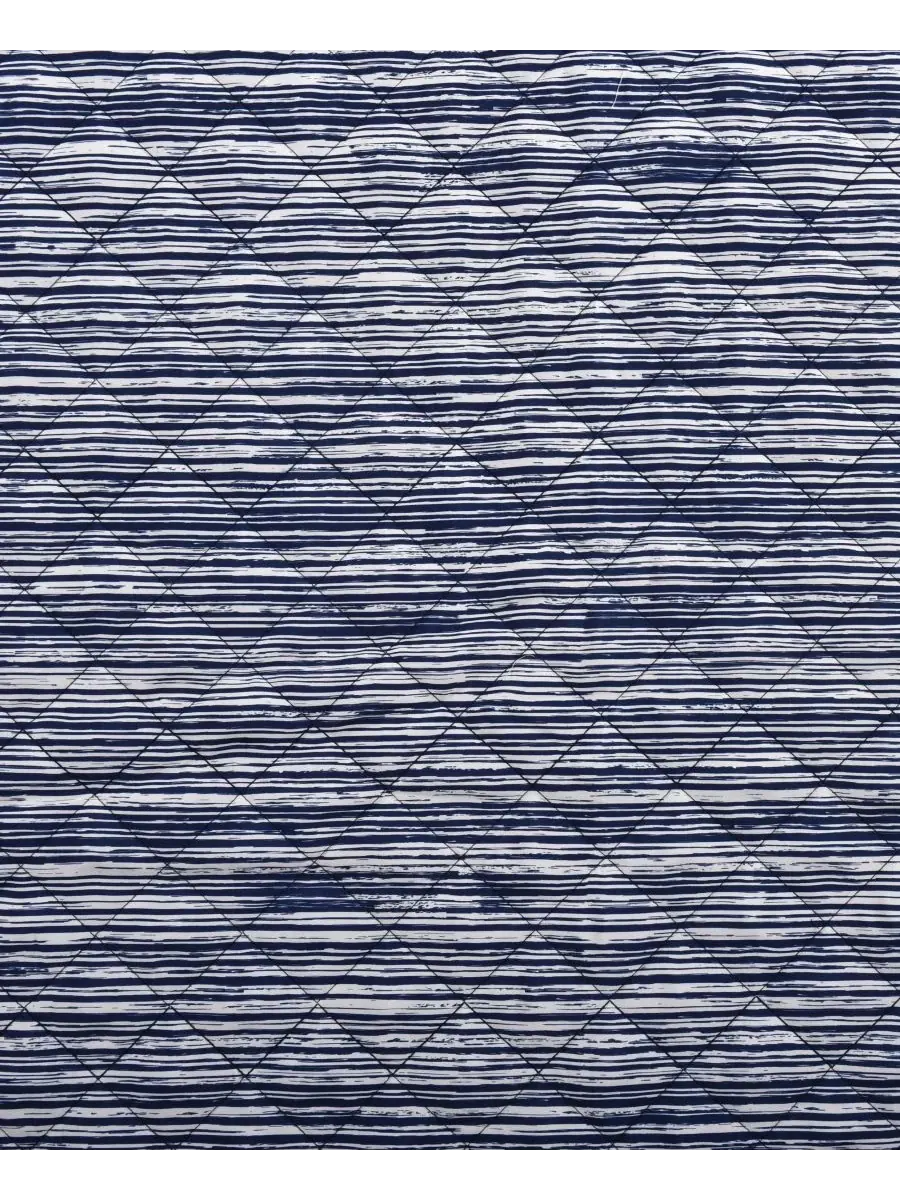 Комплекты стеганых одеял Dalton Sleek Stripe Royal Court — изображение 4 из 5, темно-синий