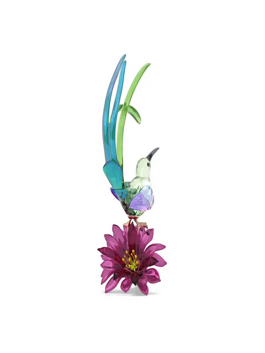 Фигурка из кристаллов Sugarbird and Cactus Flower Swarovski — изображение 4 из 4, мульти