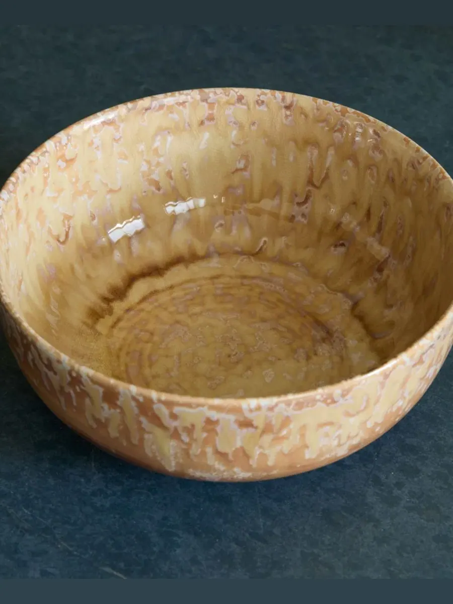 Набор сервировочных мисок Hanami Stoneware, 2 шт LEMIEUX ET CIE — изображение 2 из 3, бежевый