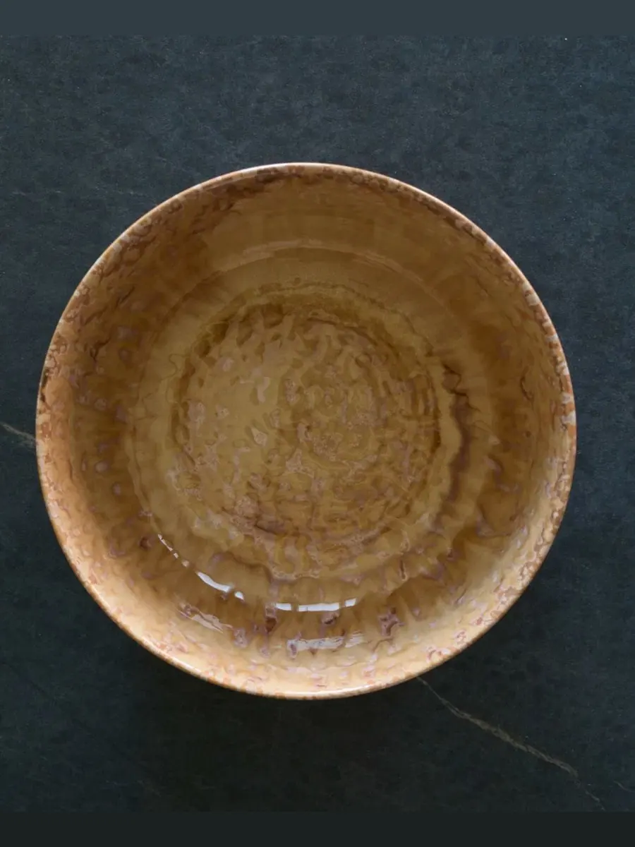 Набор сервировочных мисок Hanami Stoneware, 2 шт LEMIEUX ET CIE — изображение 3 из 3, бежевый