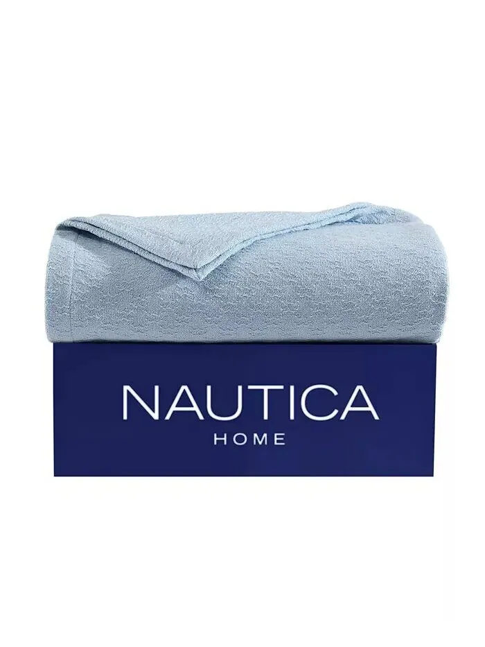 Двусторонние хлопковые одеяла Ripple Cove Nautica