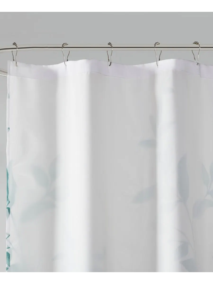 Шторка для душа Cecily, 72" x 72" Madison Park — изображение 3 из 4, морская пена