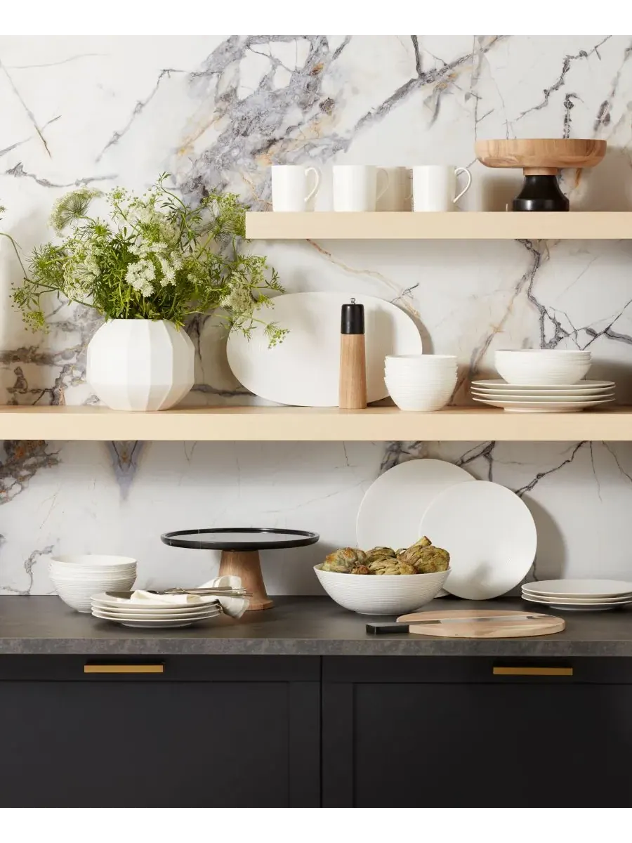 Коллекция посуды LX Collective Lenox — изображение 8 из 10, белый черный