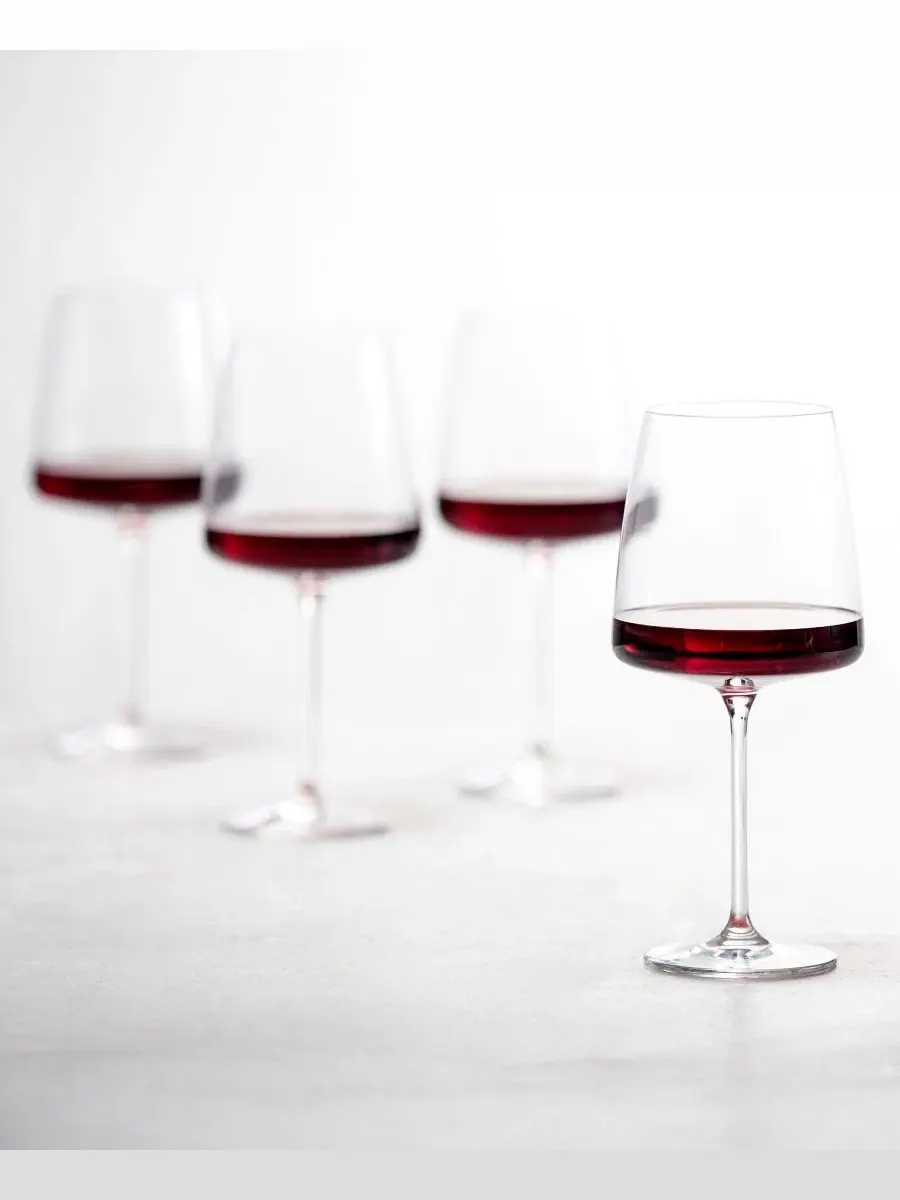 Набор из 4 бокалов для бордового вина Sensa Crystal Zwiesel Glas — изображение 2 из 10, прозрачный