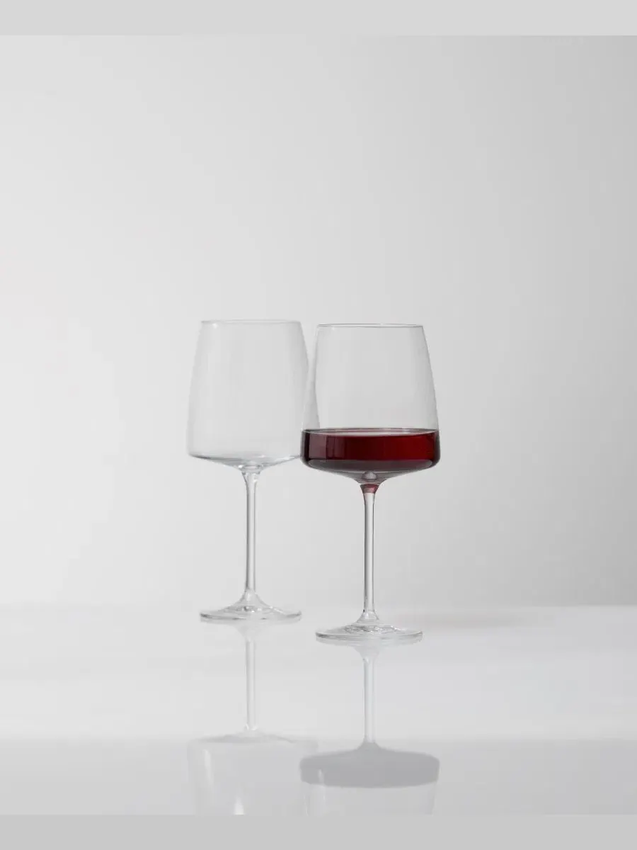 Набор из 4 бокалов для бордового вина Sensa Crystal Zwiesel Glas — изображение 5 из 10, прозрачный