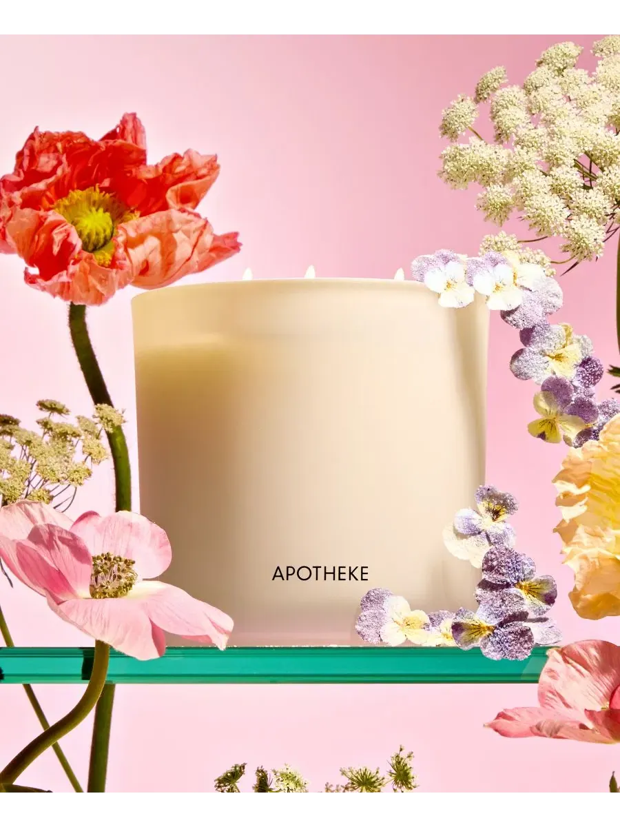 Ароматическая свеча Elderflower Sugar с тремя фитилями, 737 г Apotheke — изображение 3 из 4