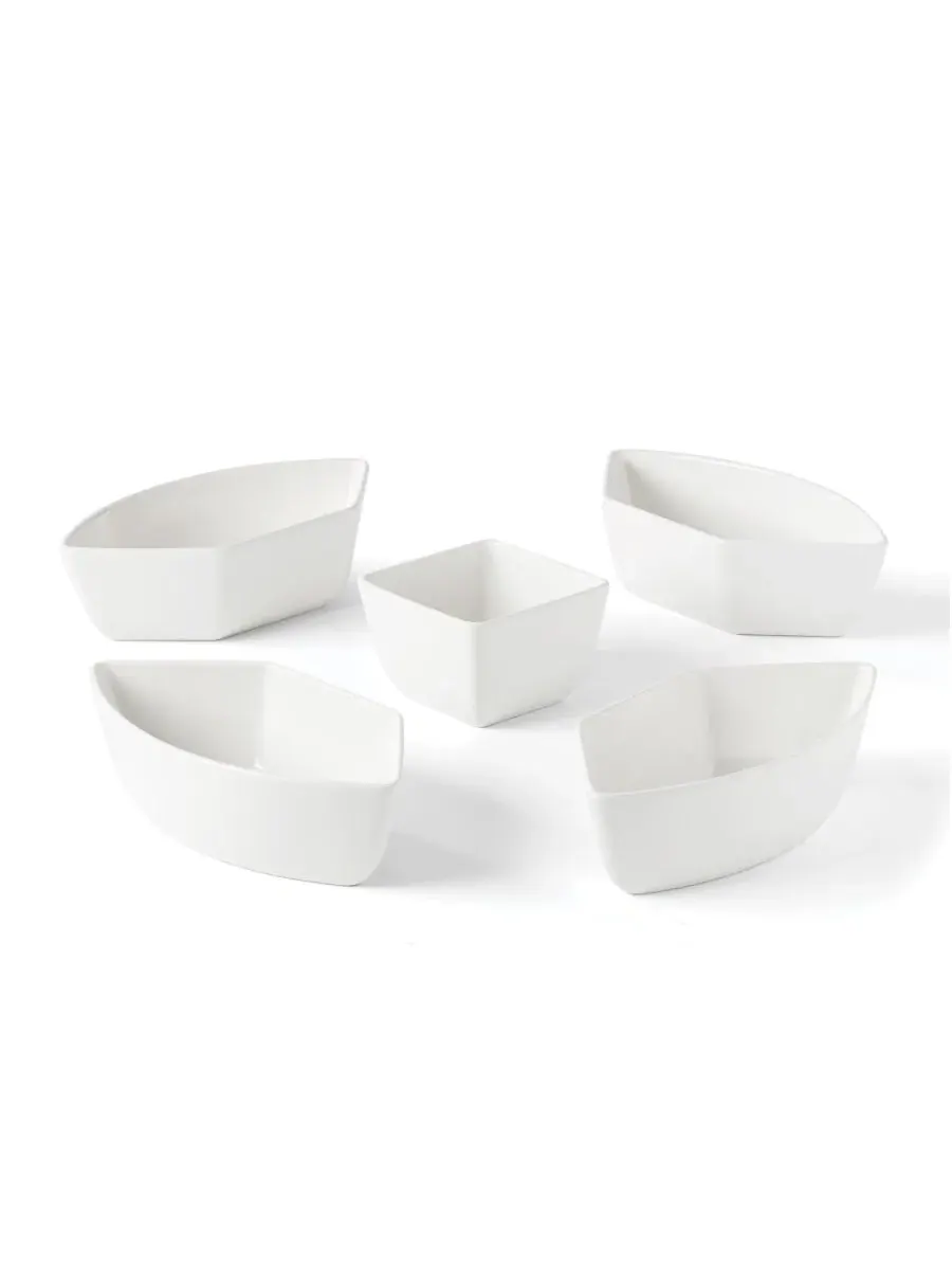 Набор для сервировки Willow & White из 6 предметов, плетеная корзина Oneida — изображение 2 из 7, мульти