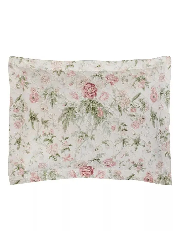 Двусторонние одеяла с легким цветочным узором Laura Ashley — изображение 5 из 7, серый