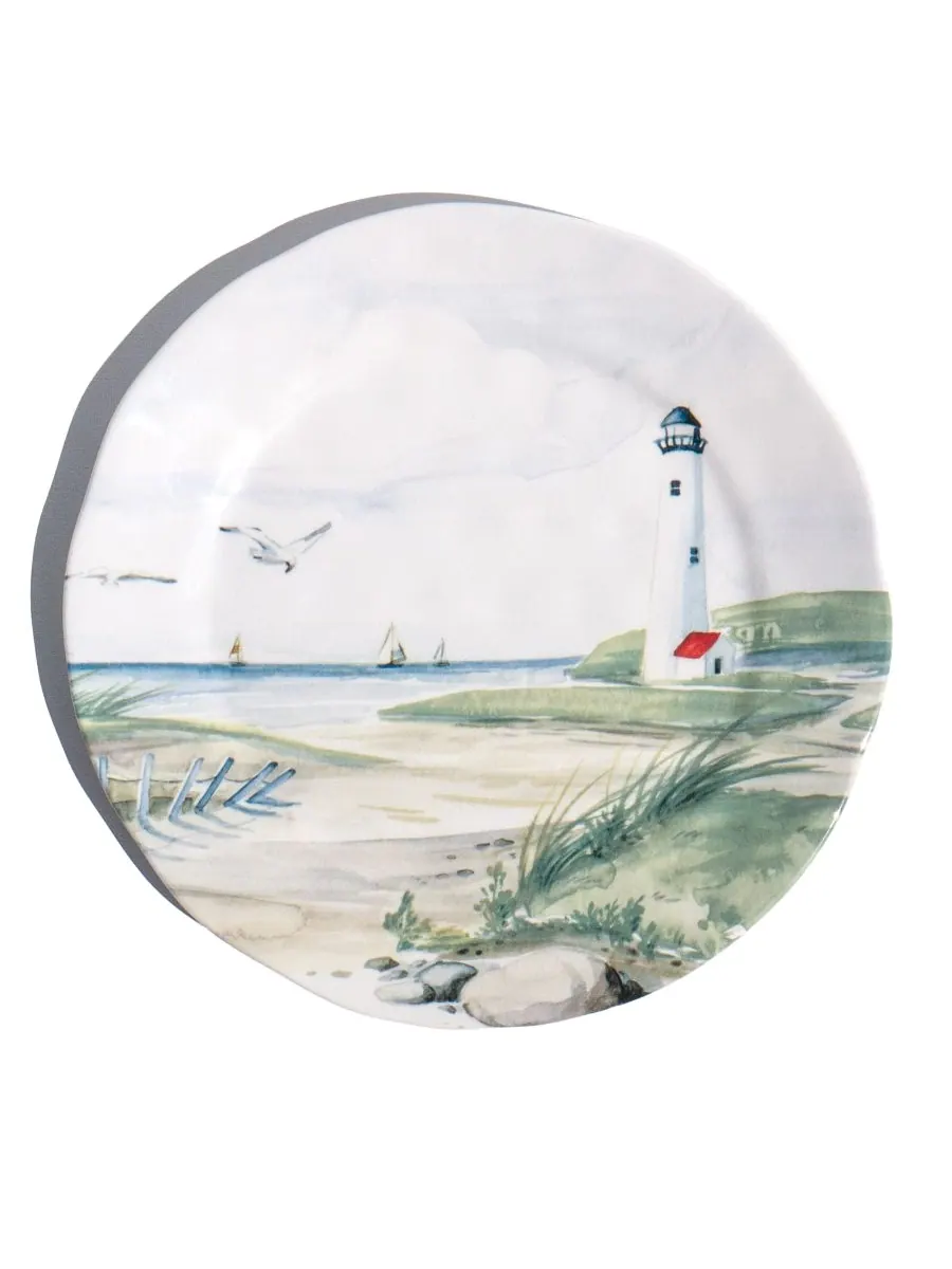Набор салатных тарелок By the Shore, 6 штук Abode Homewares — изображение 2 из 3, белый