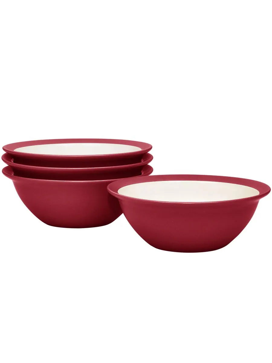Набор из 4 супов/каши Colorwave Curve, 7 дюймов, 22 унции Noritake