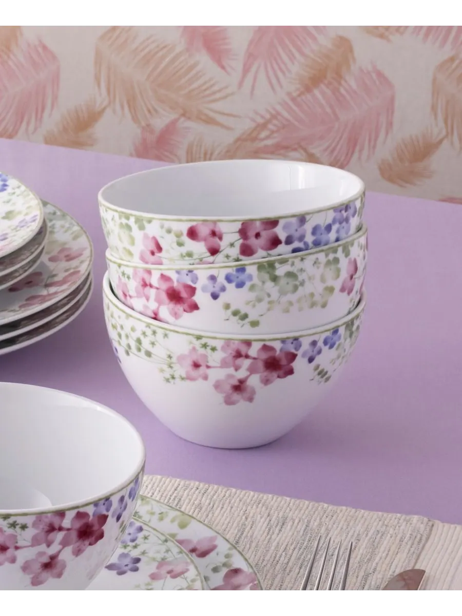 Набор из 4 хлопьев Bloomington Road (15 см), сервиз на 4 персоны Noritake — изображение 2 из 10, мульти