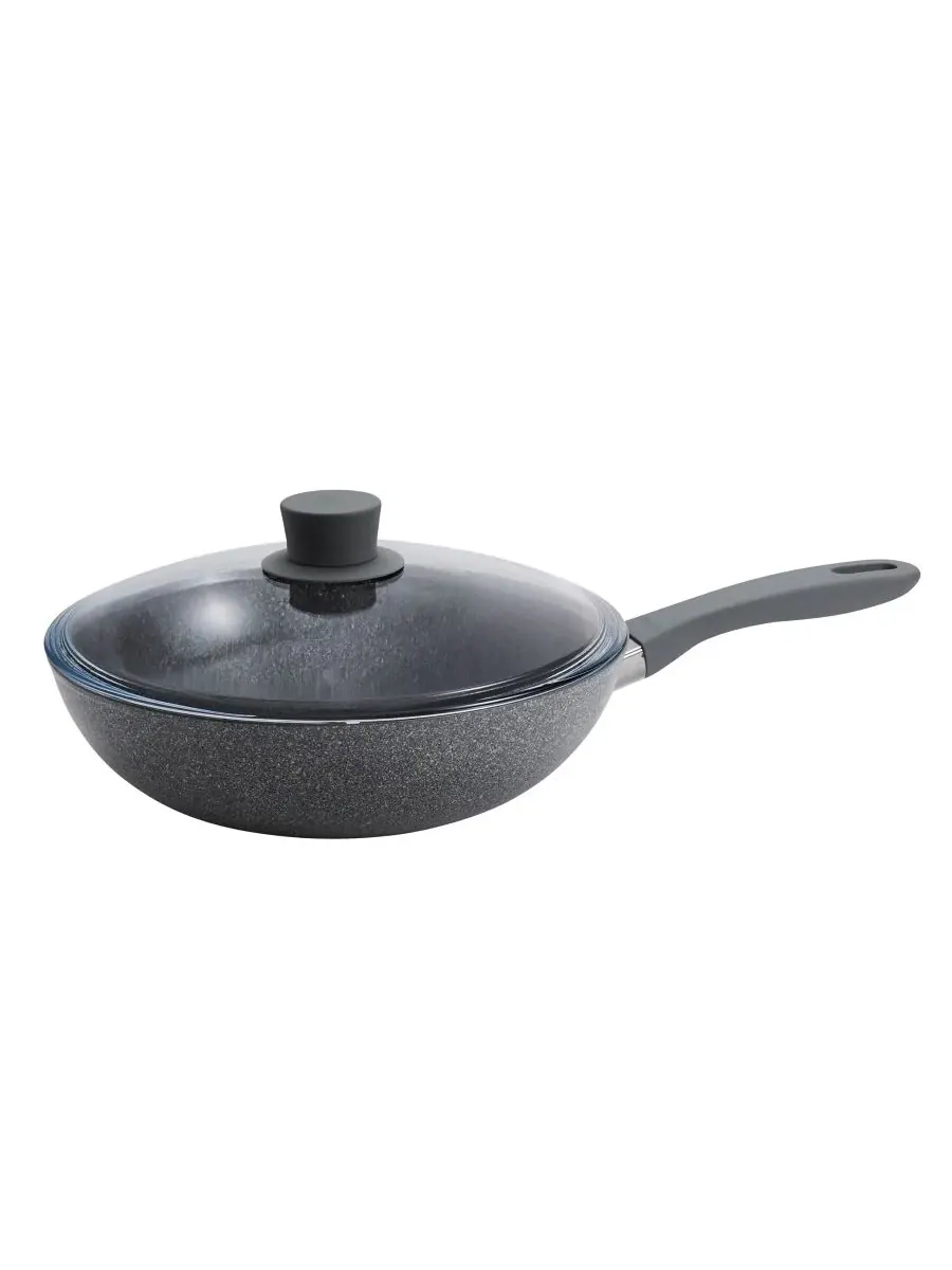 Сковорода-вок Zwilling Parma Plus Ceramic, 28 см — изображение 1 из 10, серый