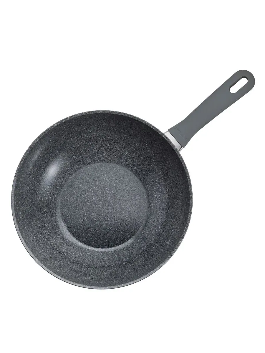 Сковорода-вок Zwilling Parma Plus Ceramic, 28 см — изображение 4 из 10, серый