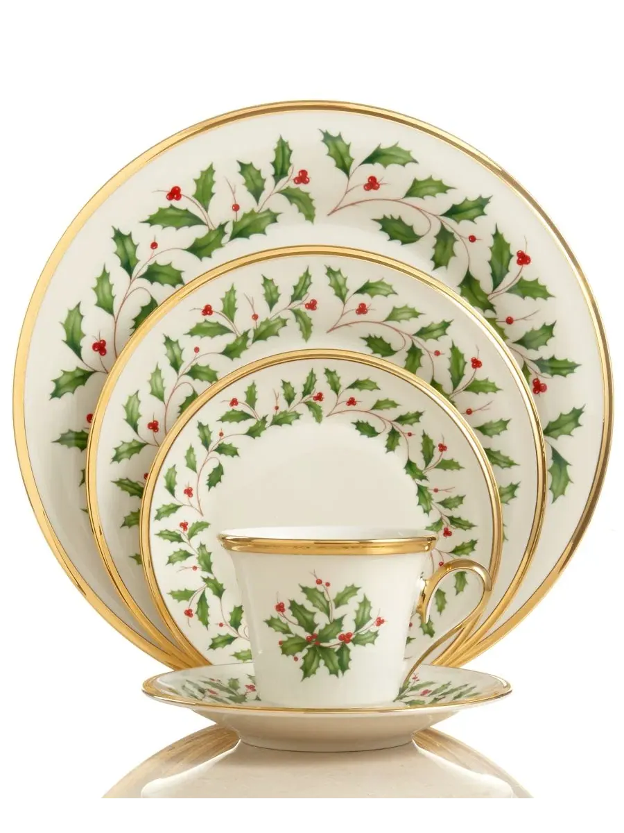 Праздничный набор посуды из 5 предметов Lenox — изображение 1 из 4, нет цвета